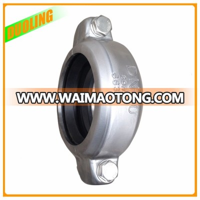 3 Inch Stainless Steel Flexible Rubber Half Coupling Connector Clamp Pipe Fitting